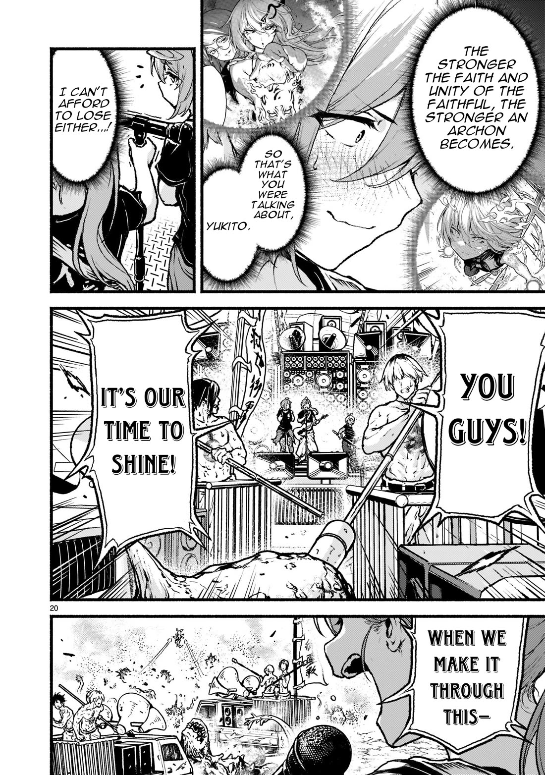 God's Activity in a World Without Gods Chapter 35 page 21 - Chapter 35: The Story of Love and Live Performances In Another World