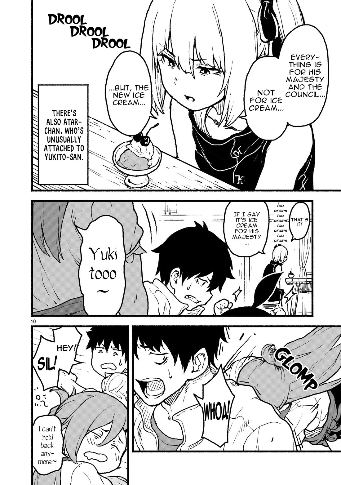 God's Activity in a World Without Gods Chapter 39 page 10 - Chapter 39: The Story of Raising but Not Raising a Defeat Flag in Another World