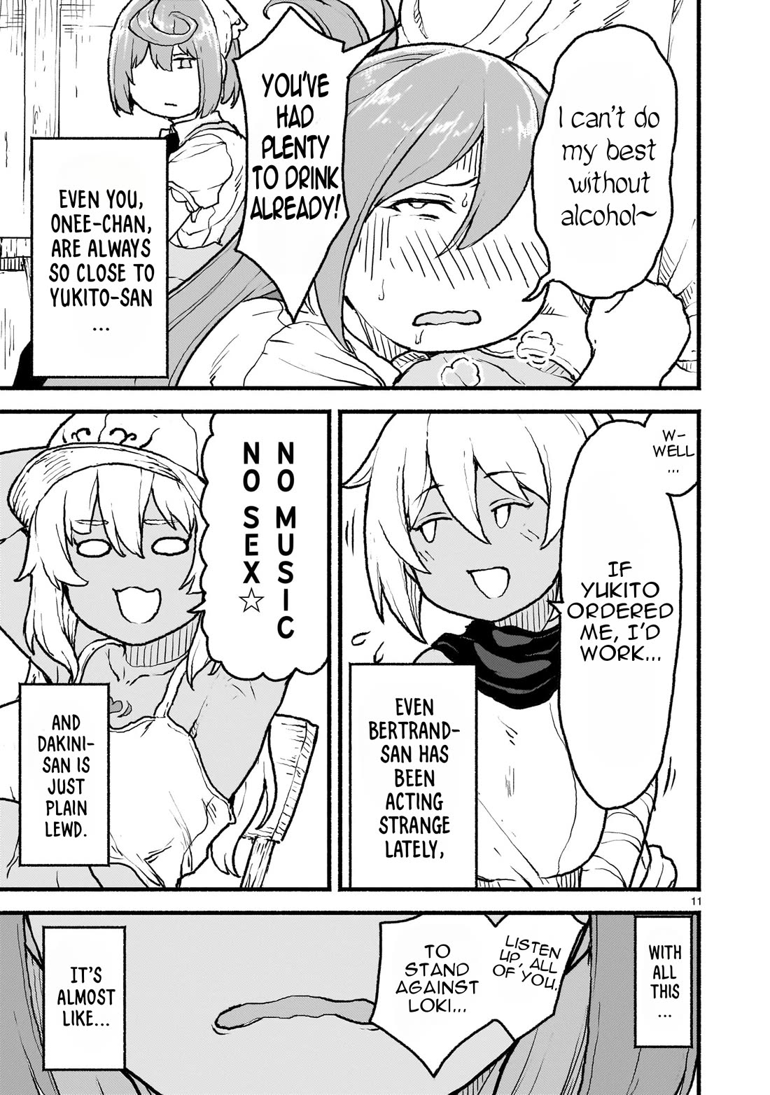 God's Activity in a World Without Gods Chapter 39 page 11 - Chapter 39: The Story of Raising but Not Raising a Defeat Flag in Another World
