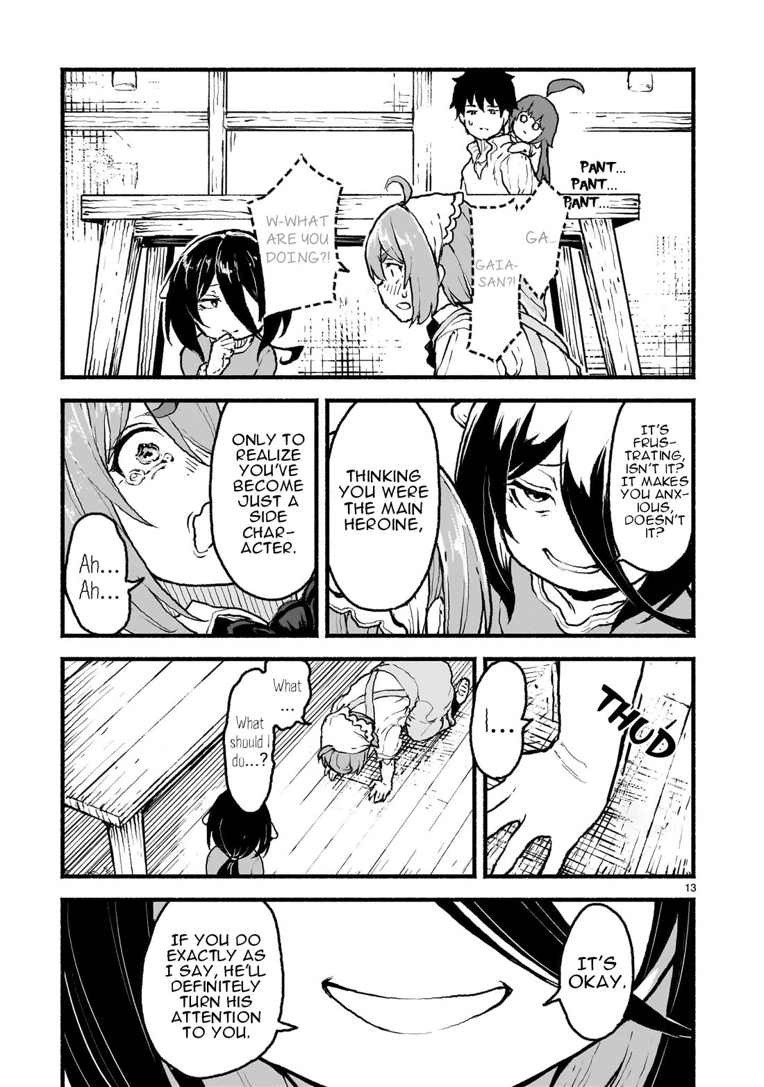 God's Activity in a World Without Gods Chapter 39 page 13 - Chapter 39: The Story of Raising but Not Raising a Defeat Flag in Another World