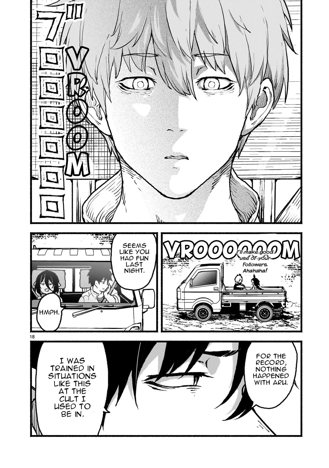 God's Activity in a World Without Gods Chapter 39 page 18 - Chapter 39: The Story of Raising but Not Raising a Defeat Flag in Another World
