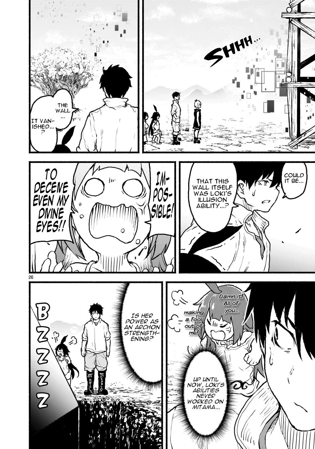 God's Activity in a World Without Gods Chapter 39 page 24 - Chapter 39: The Story of Raising but Not Raising a Defeat Flag in Another World