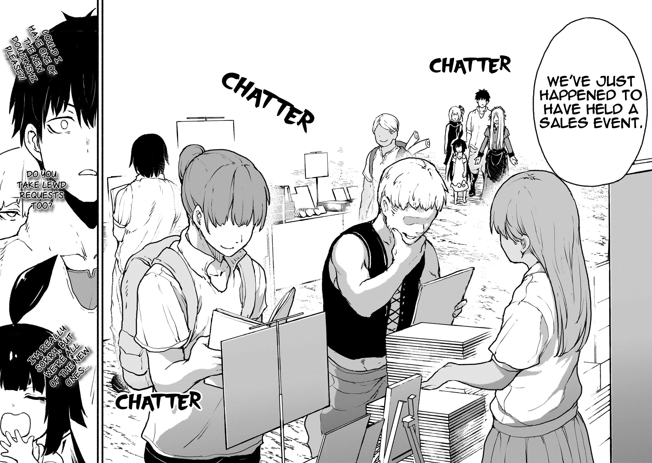 God's Activity in a World Without Gods Chapter 40 page 17 - Chapter 40: The Story of Where if my Oshi gets Made Into an Erotic Doujinshi, I Would Die in Another world.