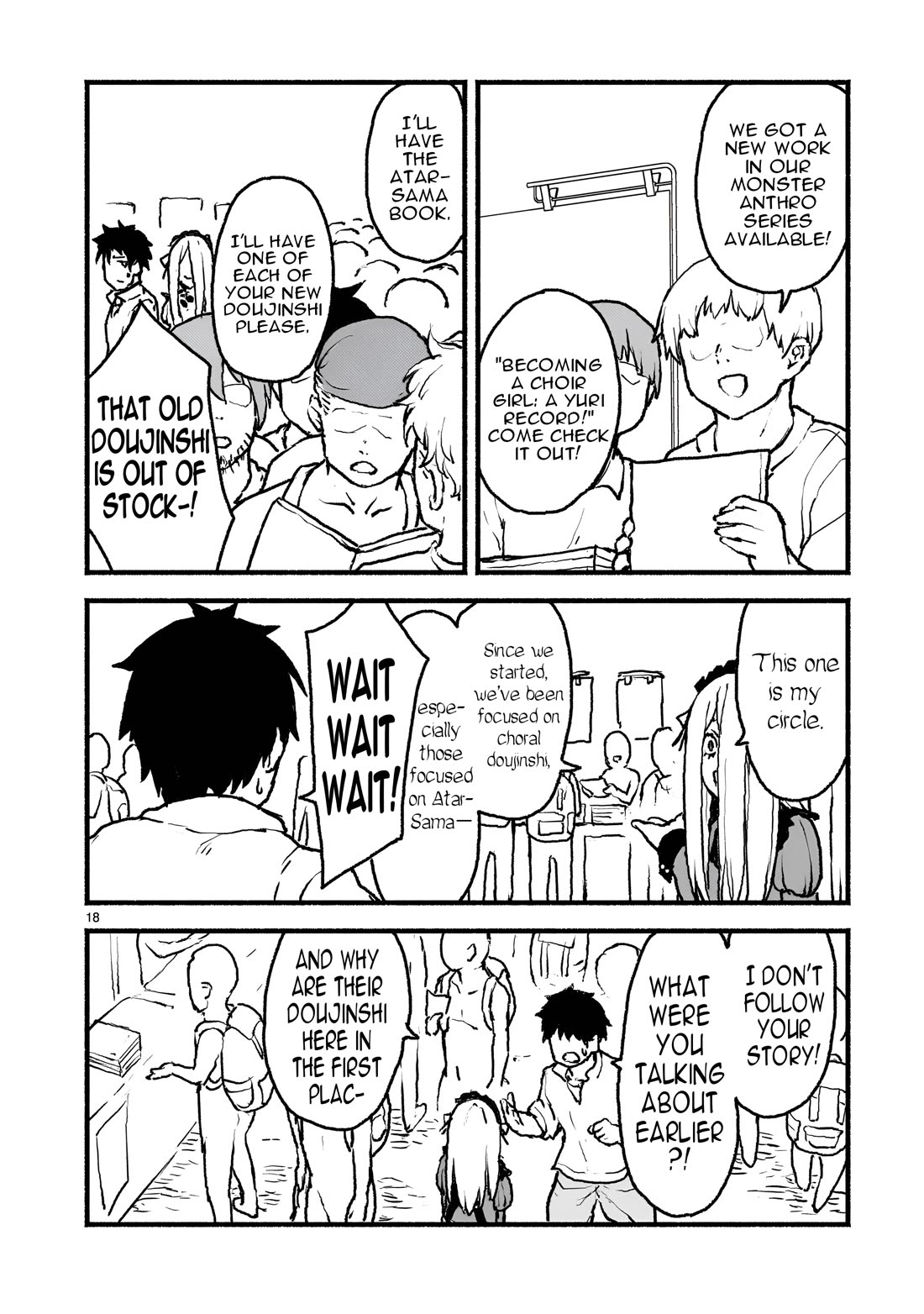 God's Activity in a World Without Gods Chapter 40 page 18 - Chapter 40: The Story of Where if my Oshi gets Made Into an Erotic Doujinshi, I Would Die in Another world.