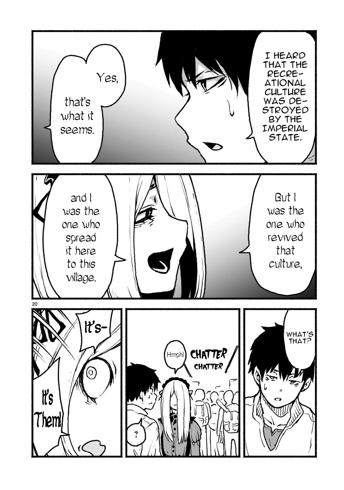 God's Activity in a World Without Gods Chapter 40 page 20 - Chapter 40: The Story of Where if my Oshi gets Made Into an Erotic Doujinshi, I Would Die in Another world.
