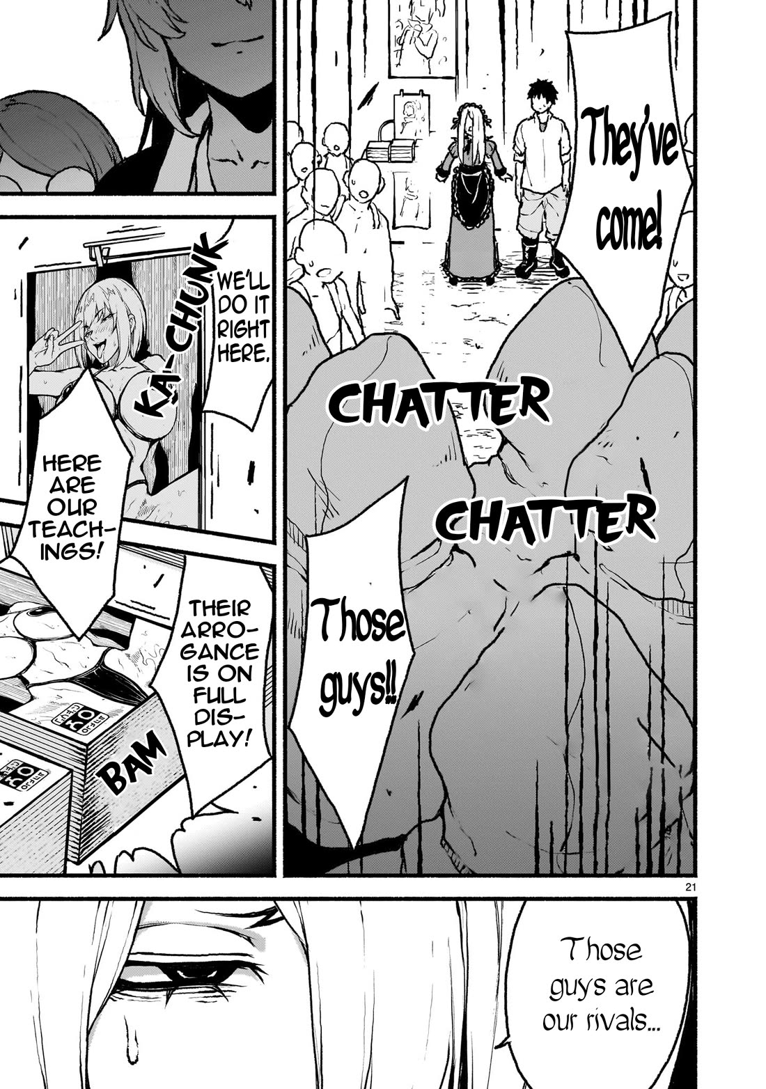God's Activity in a World Without Gods Chapter 40 page 21 - Chapter 40: The Story of Where if my Oshi gets Made Into an Erotic Doujinshi, I Would Die in Another world.