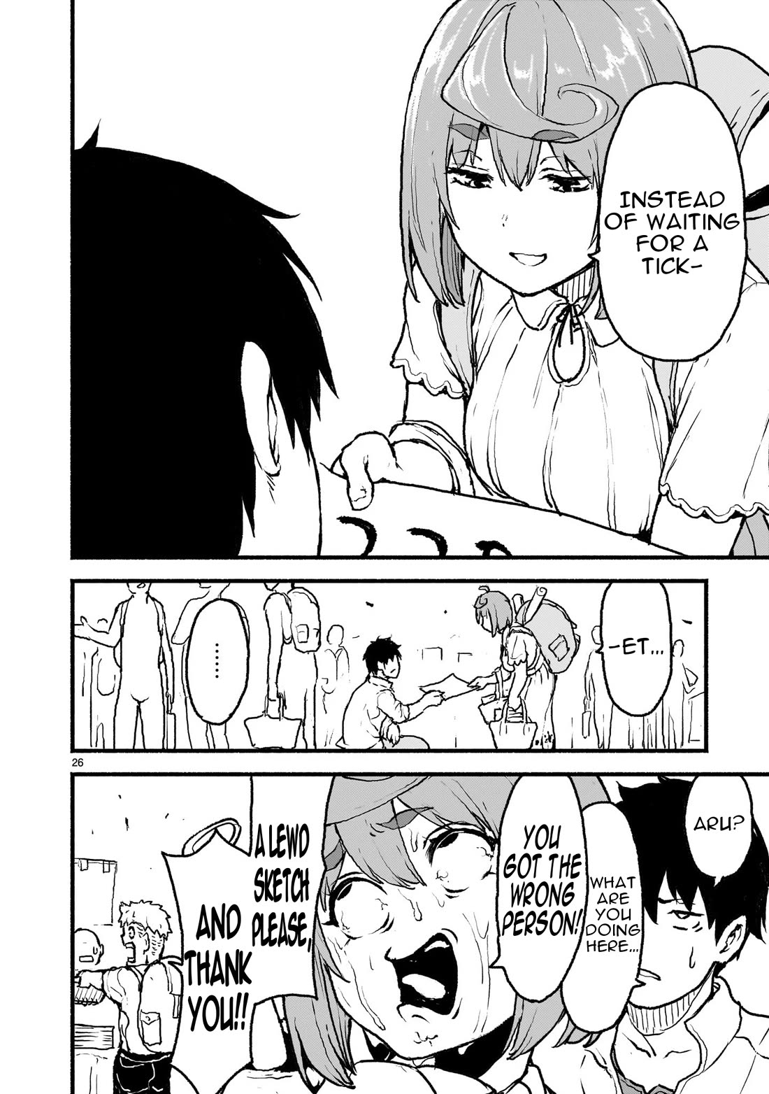 God's Activity in a World Without Gods Chapter 40 page 25 - Chapter 40: The Story of Where if my Oshi gets Made Into an Erotic Doujinshi, I Would Die in Another world.