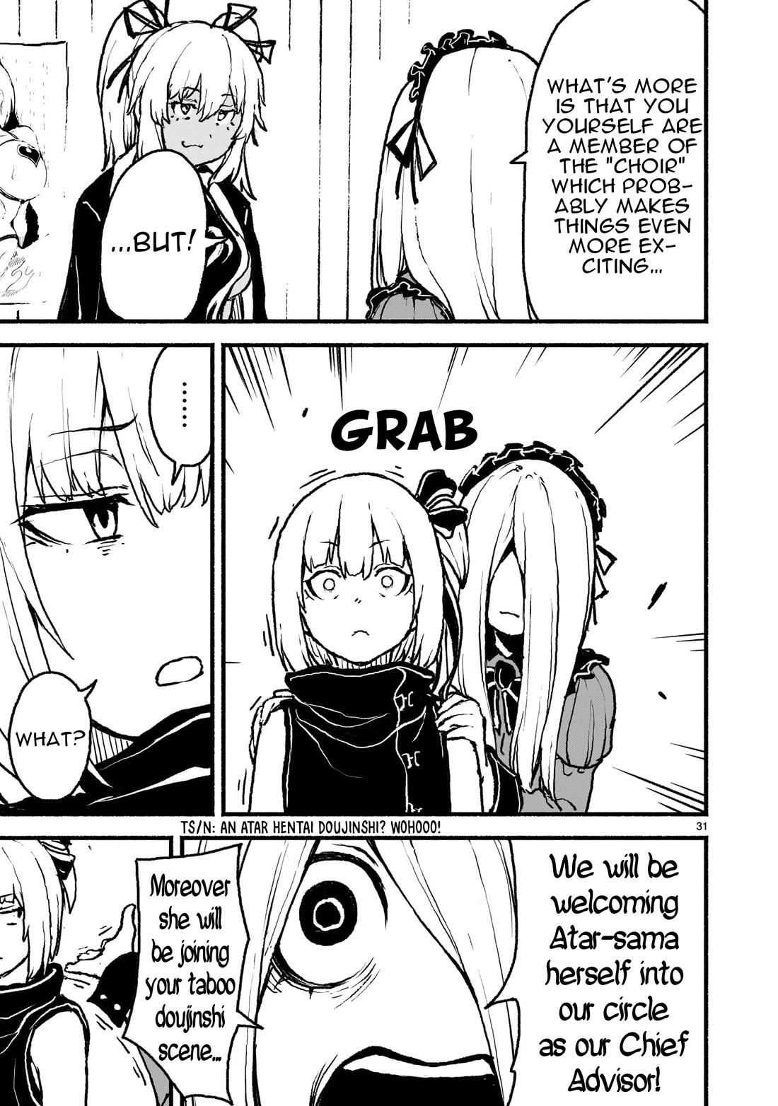 God's Activity in a World Without Gods Chapter 40 page 30 - Chapter 40: The Story of Where if my Oshi gets Made Into an Erotic Doujinshi, I Would Die in Another world.