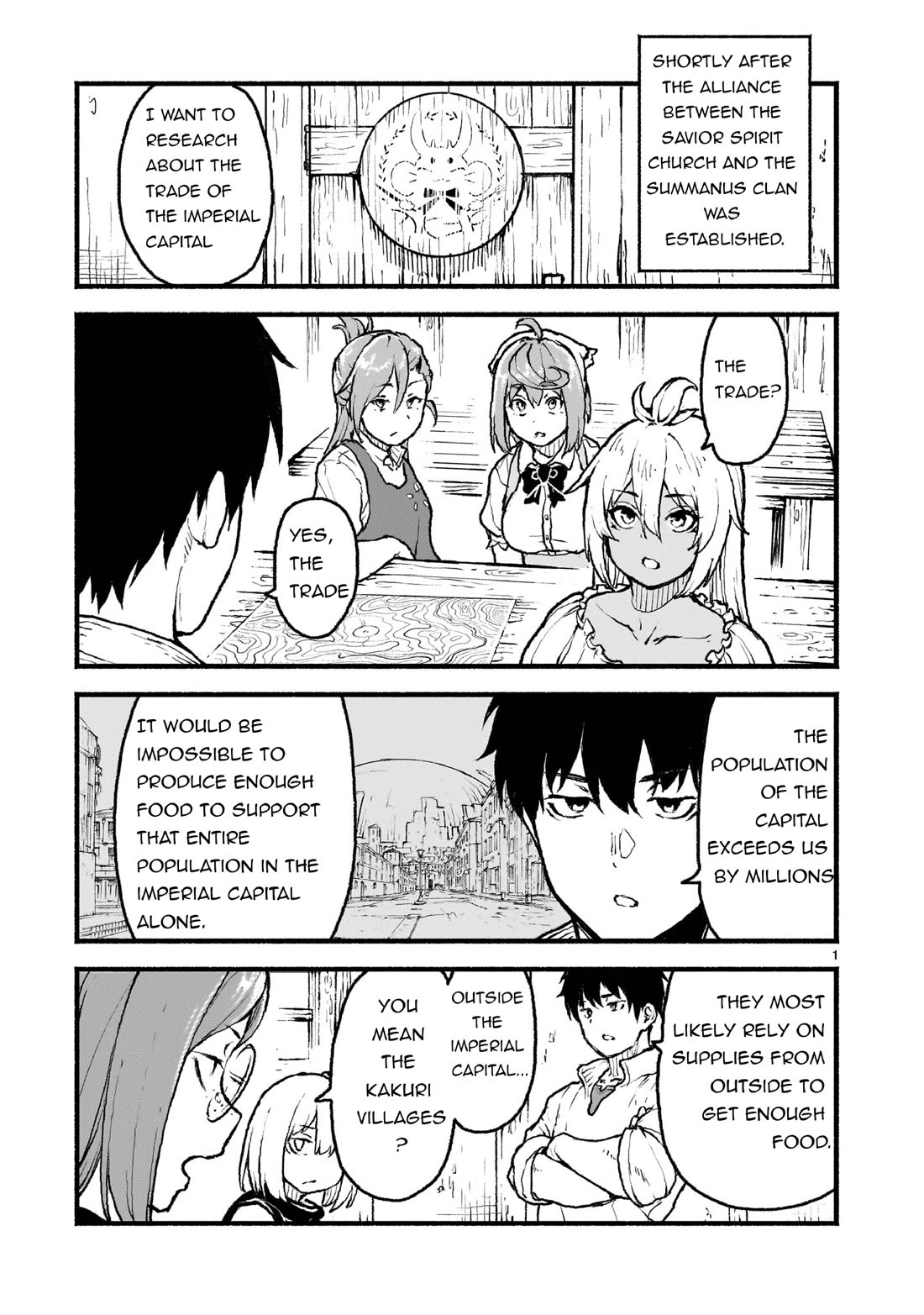 God's Activity in a World Without Gods Chapter 42 page 1 - Chapter 42: A Story About A Girl Generating Her Own Electricity In Another World