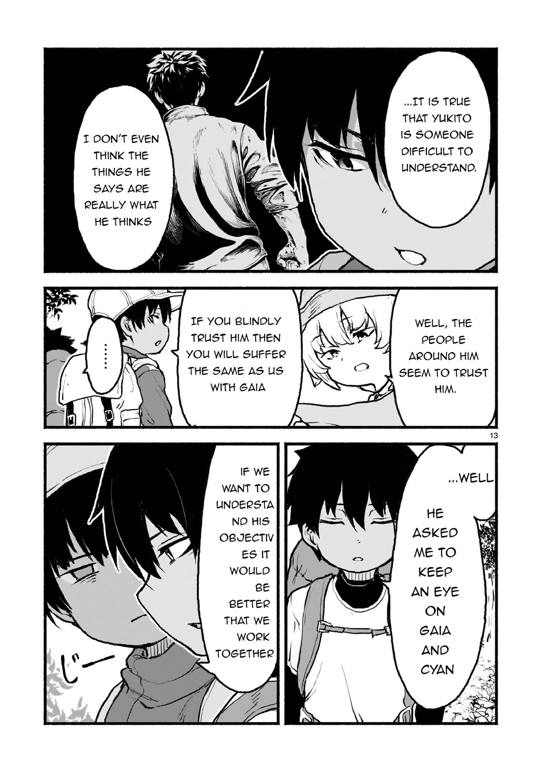 God's Activity in a World Without Gods Chapter 42 page 13 - Chapter 42: A Story About A Girl Generating Her Own Electricity In Another World