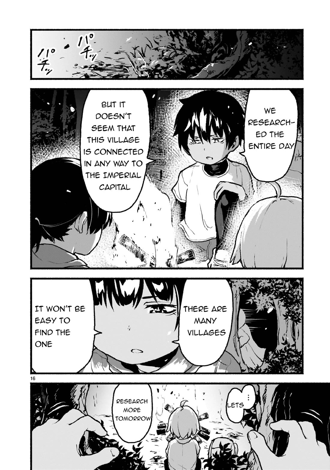 God's Activity in a World Without Gods Chapter 42 page 16 - Chapter 42: A Story About A Girl Generating Her Own Electricity In Another World