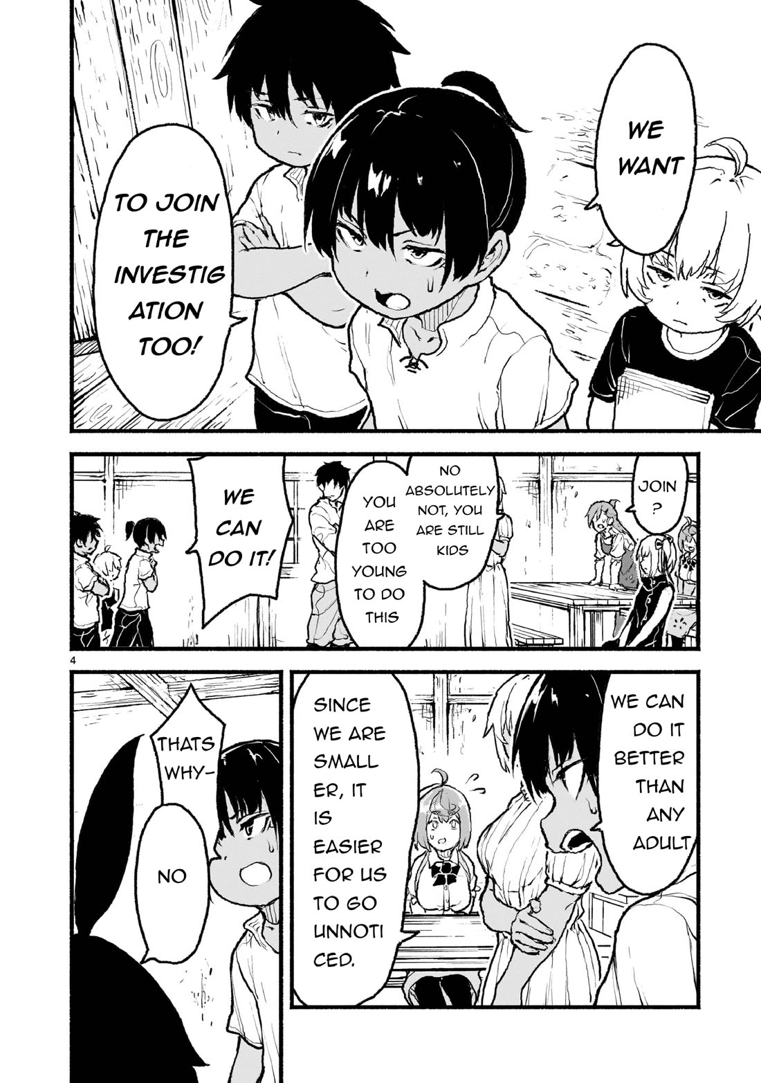God's Activity in a World Without Gods Chapter 42 page 4 - Chapter 42: A Story About A Girl Generating Her Own Electricity In Another World