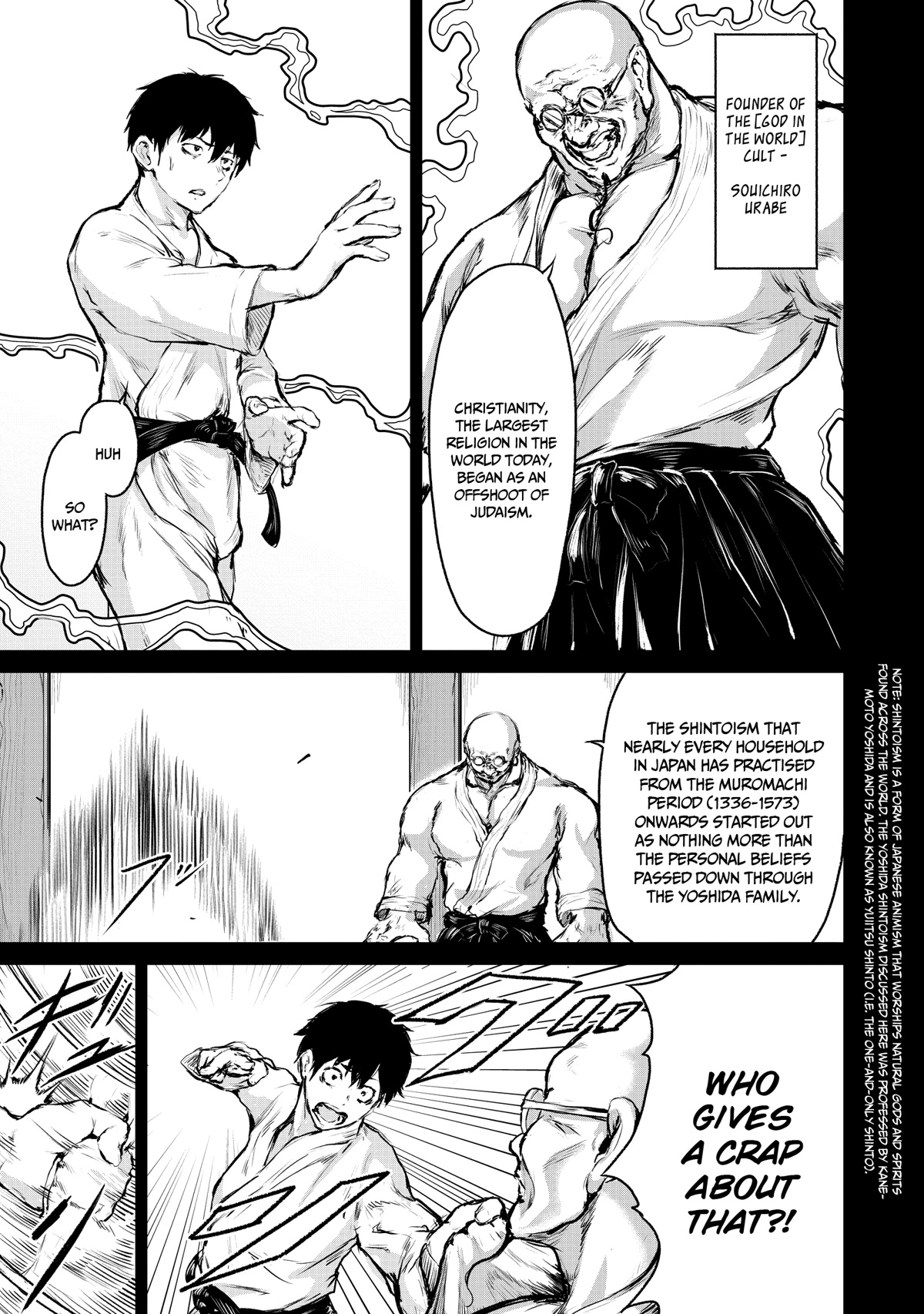 God's Activity in a World Without Gods Chapter 5 page 22 - Chapter 5: A story of a turning point in another world