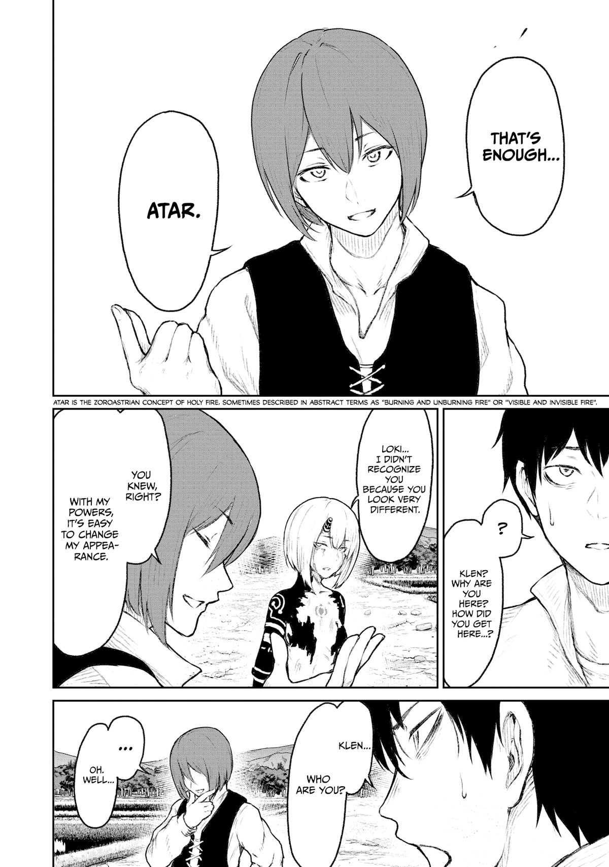 God's Activity in a World Without Gods Chapter 8 page 17 - Chapter 8: Story about death even in another world