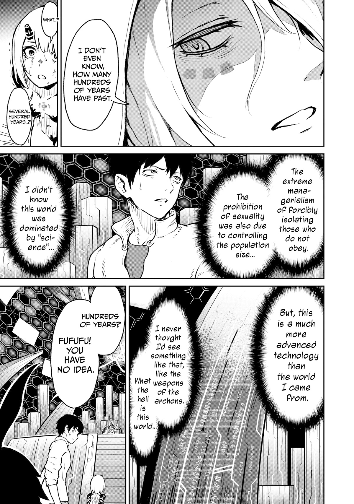 God's Activity in a World Without Gods Chapter 9 page 17 - Chapter 9: A story about another world that is not another world