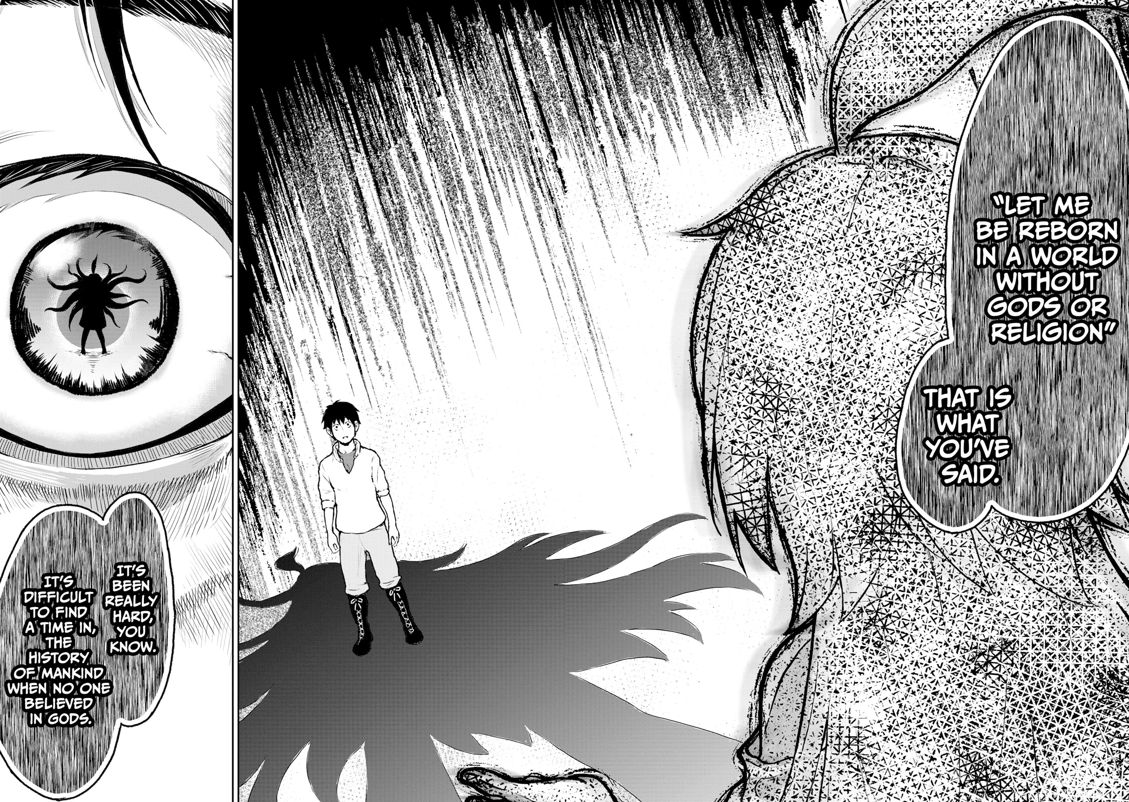 God's Activity in a World Without Gods Chapter 9 page 22 - Chapter 9: A story about another world that is not another world