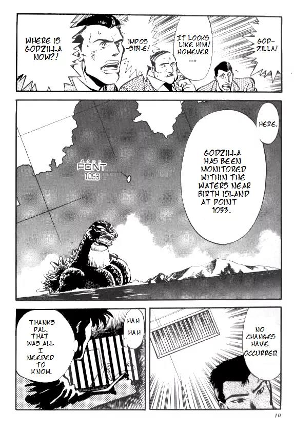 Godzilla vs. Space Godzilla Chapter 1 page 8 - Chapter 1