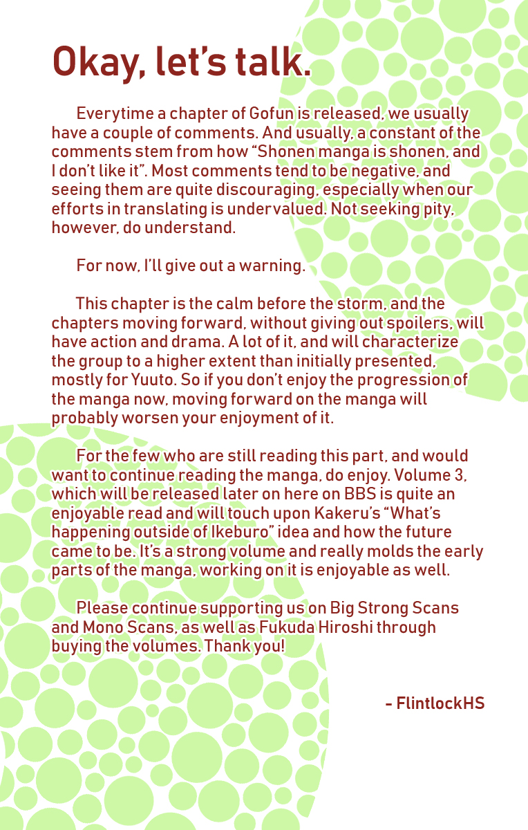Gofun Go no Sekai Chapter 12 page 20 - Chapter 12: Next Destination
