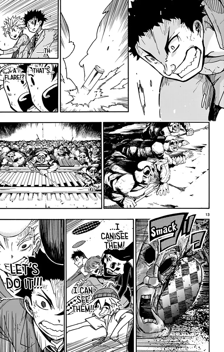 Gofun Go no Sekai Chapter 13 page 14 - Chapter 13: A Pitch-Black Struggle