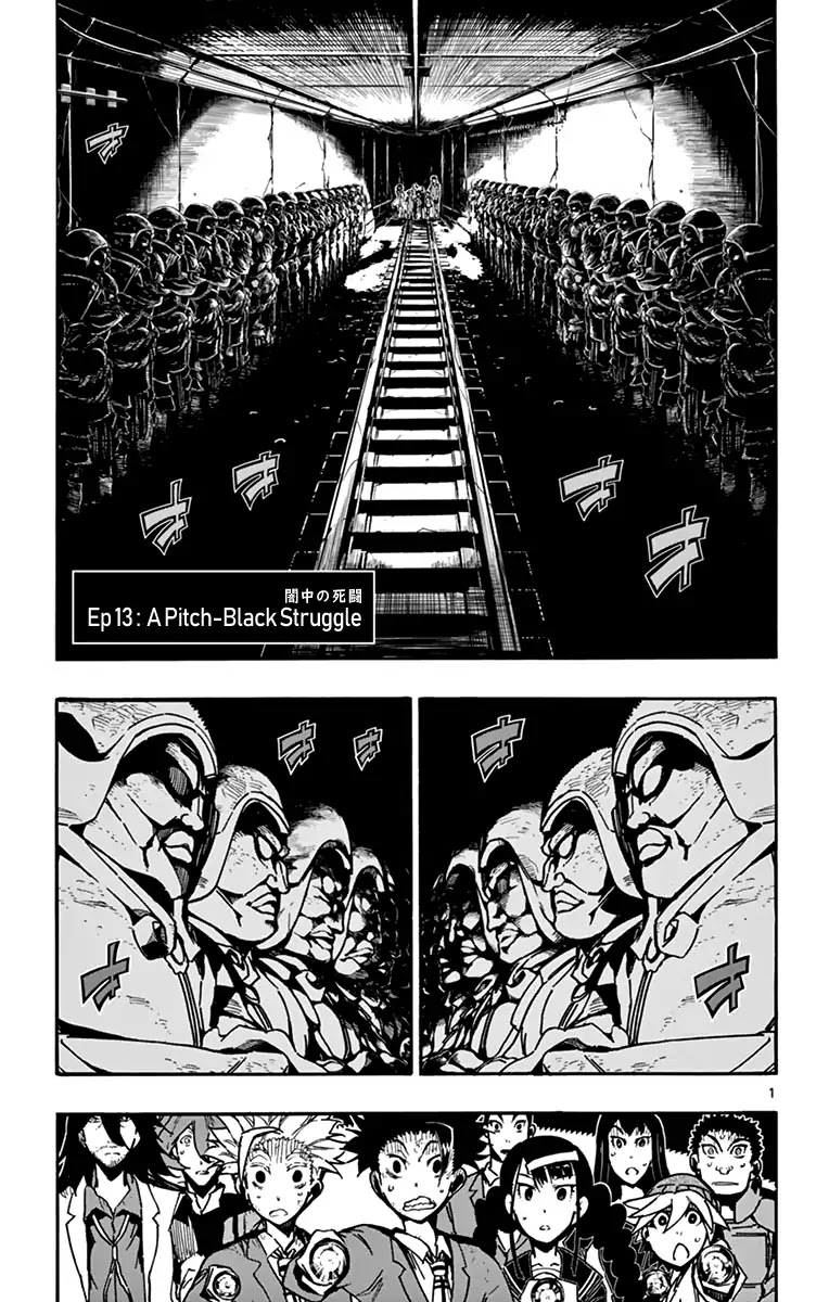 Gofun Go no Sekai Chapter 13 page 2 - Chapter 13: A Pitch-Black Struggle