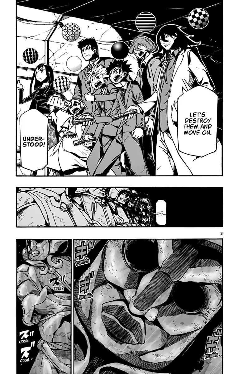 Gofun Go no Sekai Chapter 13 page 4 - Chapter 13: A Pitch-Black Struggle