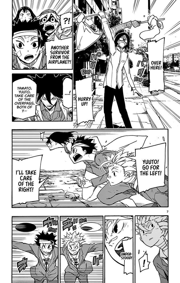 Gofun Go no Sekai Chapter 25 page 7 - Chapter 25: New Survivor