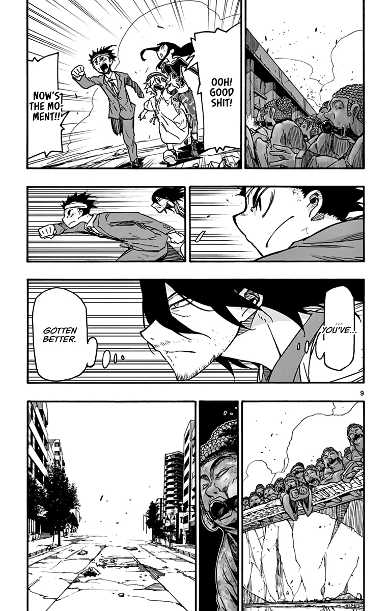 Gofun Go no Sekai Chapter 25 page 9 - Chapter 25: New Survivor