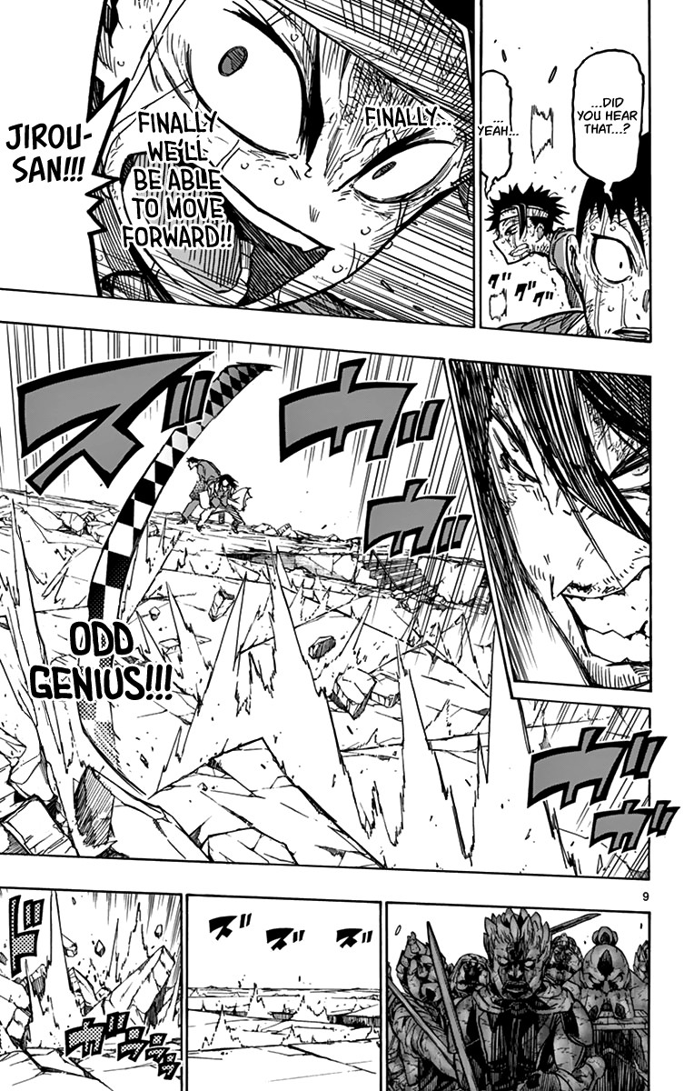 Gofun Go no Sekai Chapter 33 page 10 - Chapter 33: Critical Situation