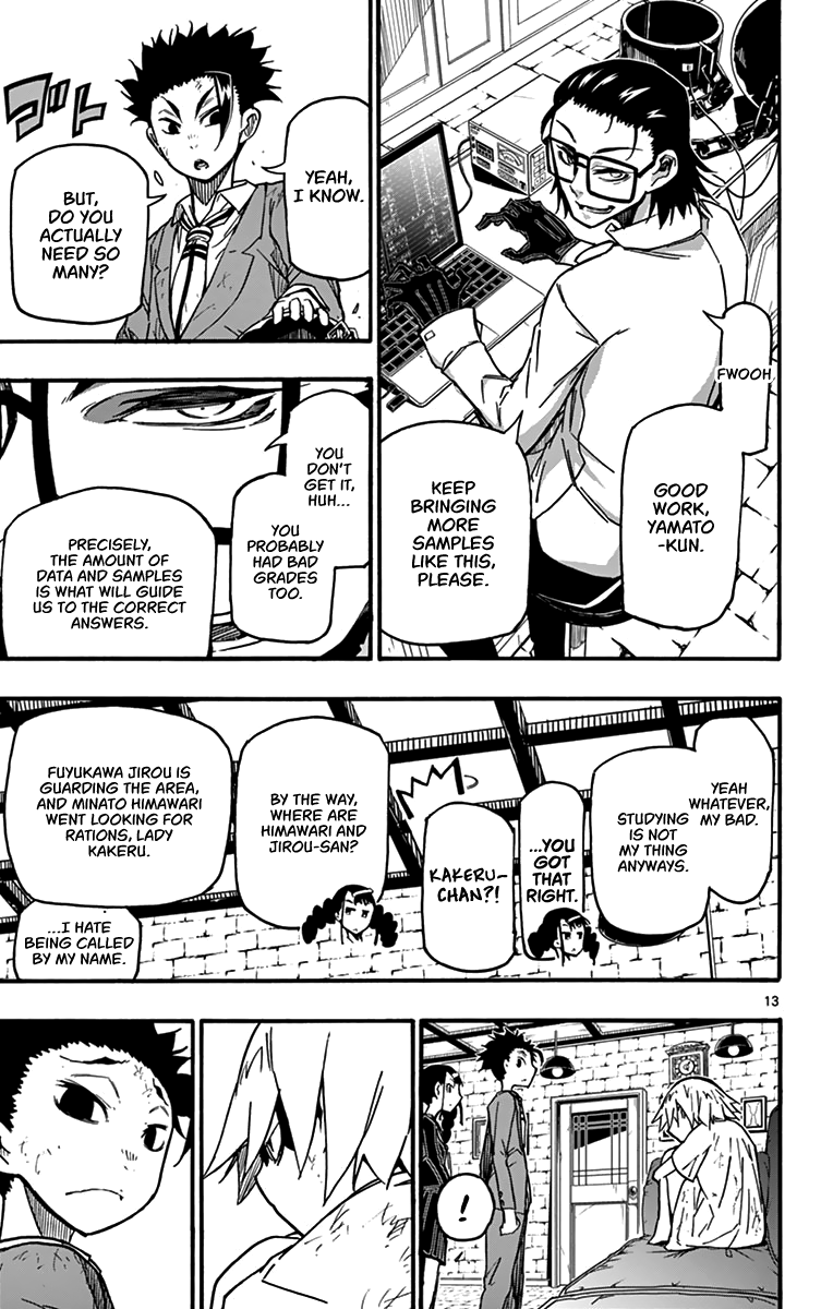 Gofun Go no Sekai Chapter 37 page 17 - Chapter 37: Palm Prison
