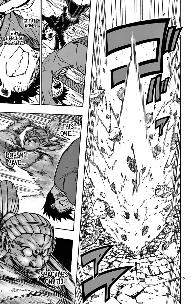 Gofun Go no Sekai Chapter 38 page 16 - Chapter 38: Without Shackles
