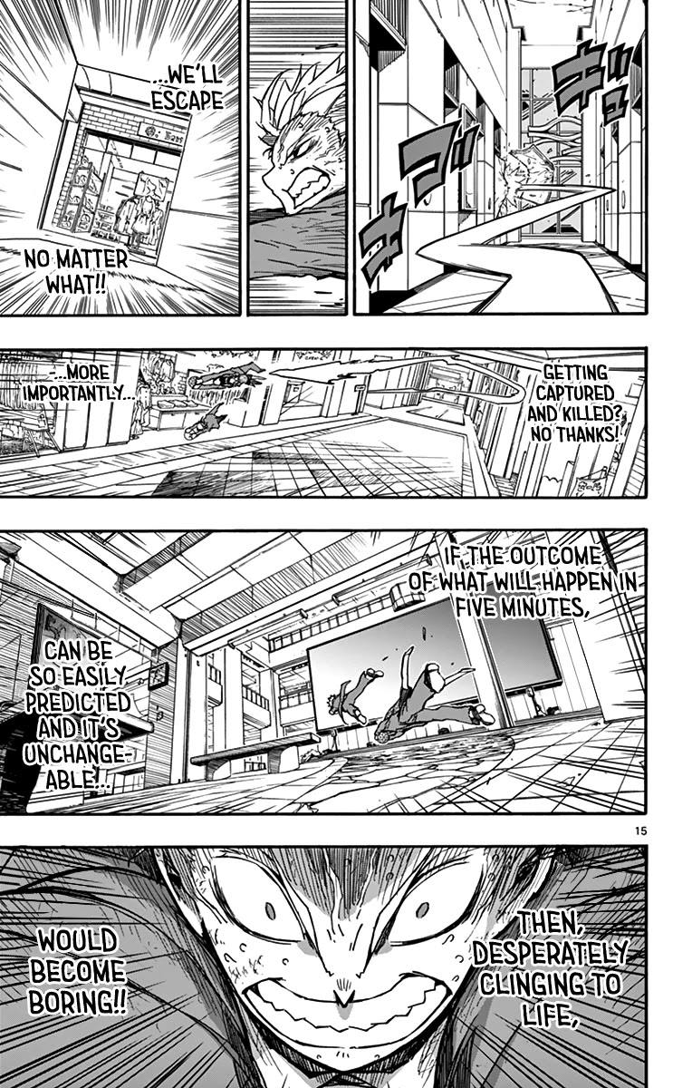 Gofun Go no Sekai Chapter 40 page 16 - Chapter 40: Wishing for Life in a Fatal Situation