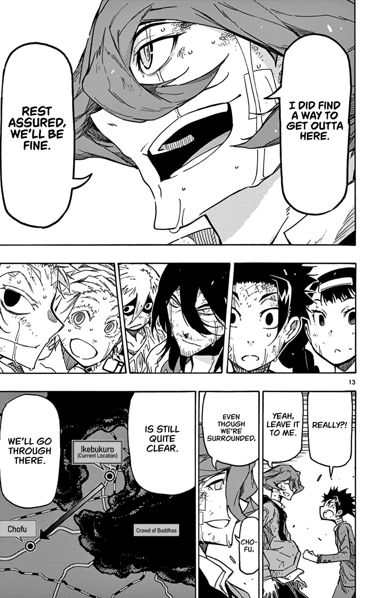 Gofun Go no Sekai Chapter 49 page 13 - Chapter 49: Means of Survival