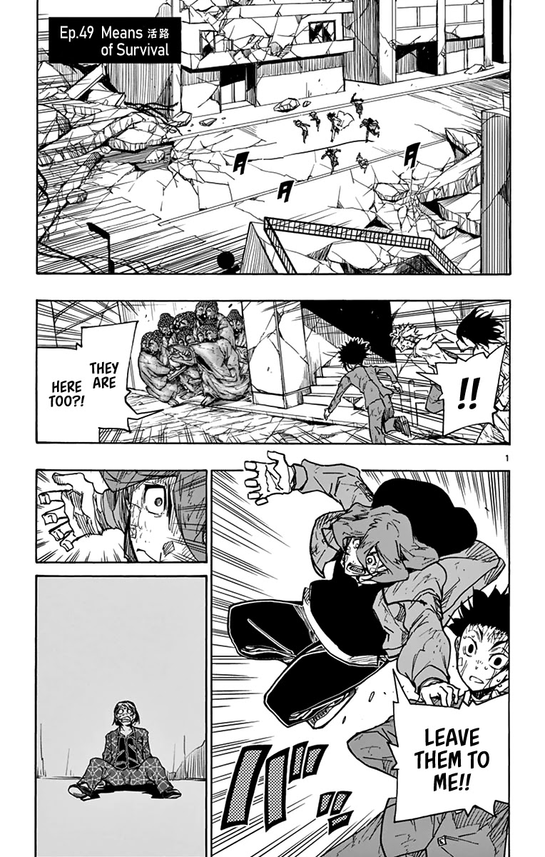 Gofun Go no Sekai Chapter 49 page 2 - Chapter 49: Means of Survival