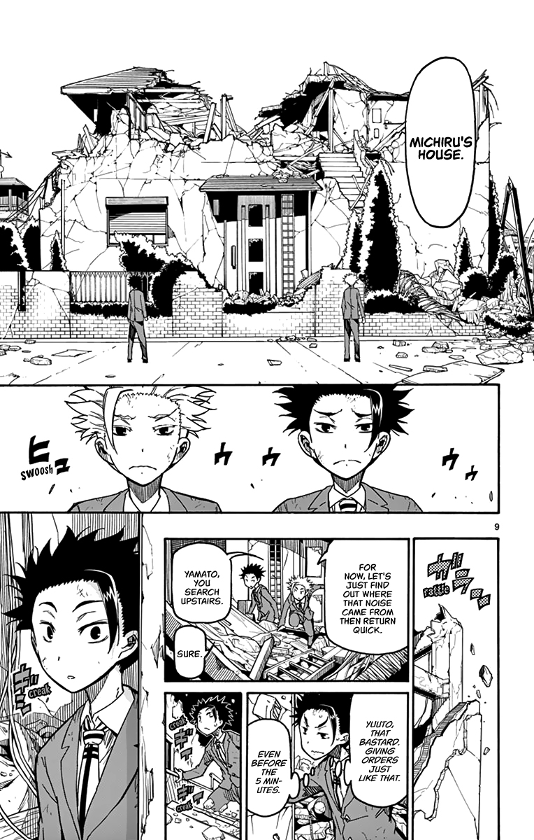 Gofun Go no Sekai Chapter 5 page 10 - Chapter 5: Isumi Family's Survivor