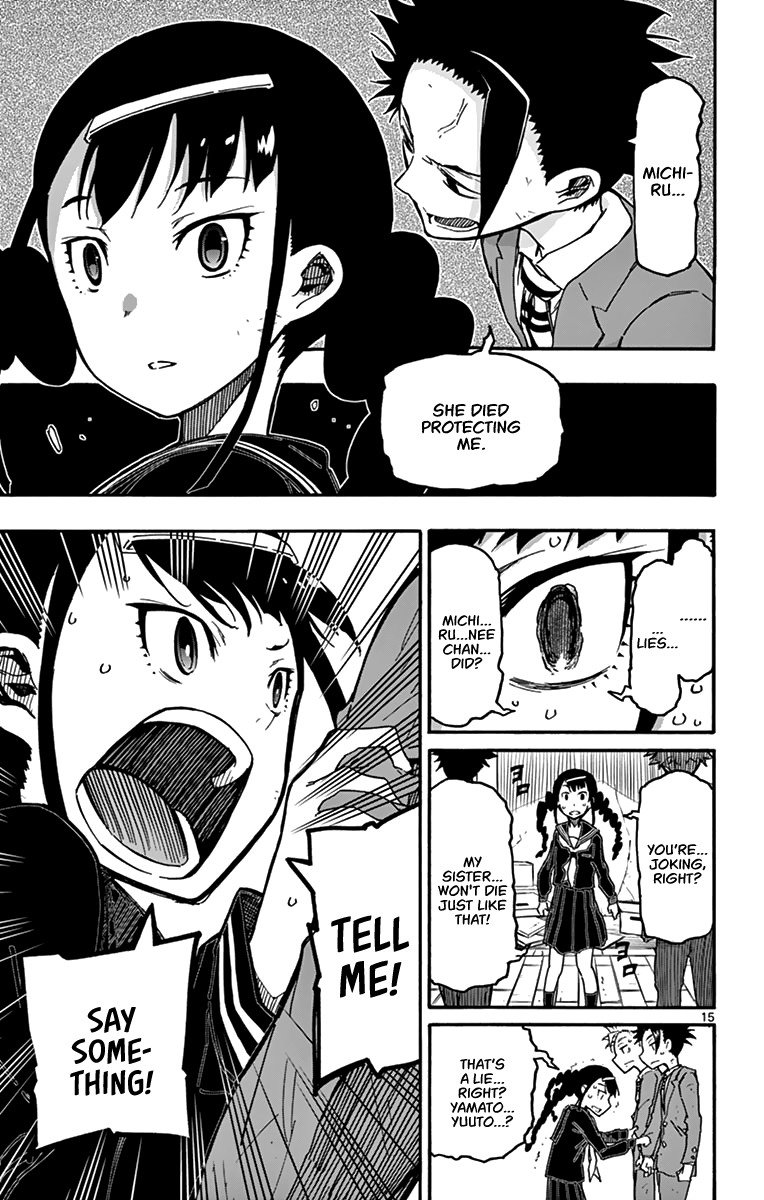 Gofun Go no Sekai Chapter 5 page 16 - Chapter 5: Isumi Family's Survivor