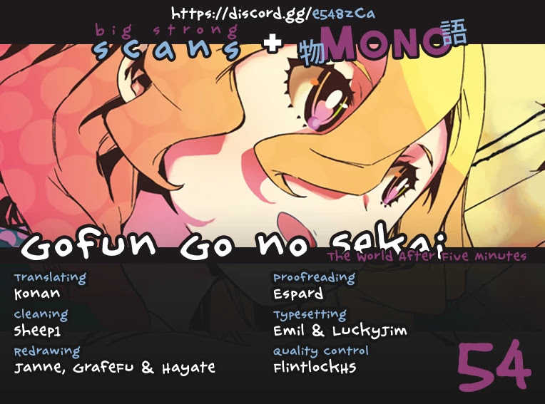 Gofun Go no Sekai Chapter 54 page 1 - Chapter 54: Let's Prepare for the Worst