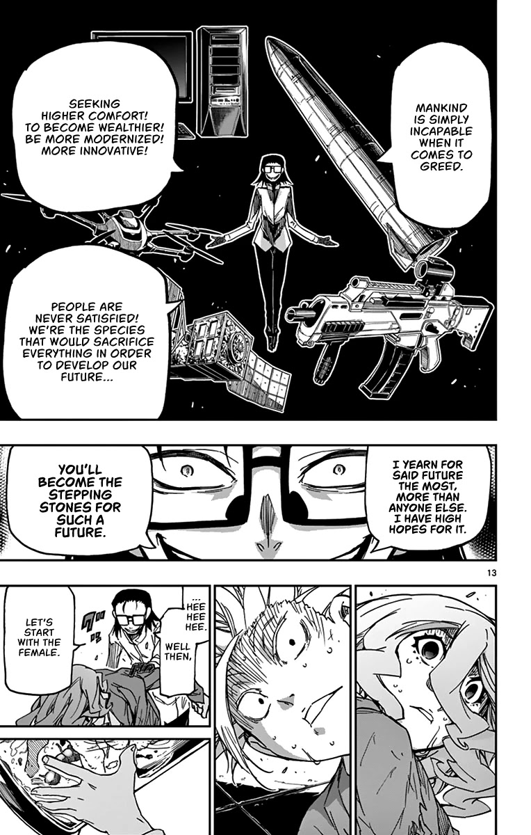Gofun Go no Sekai Chapter 61 page 14 - Chapter 61: Human