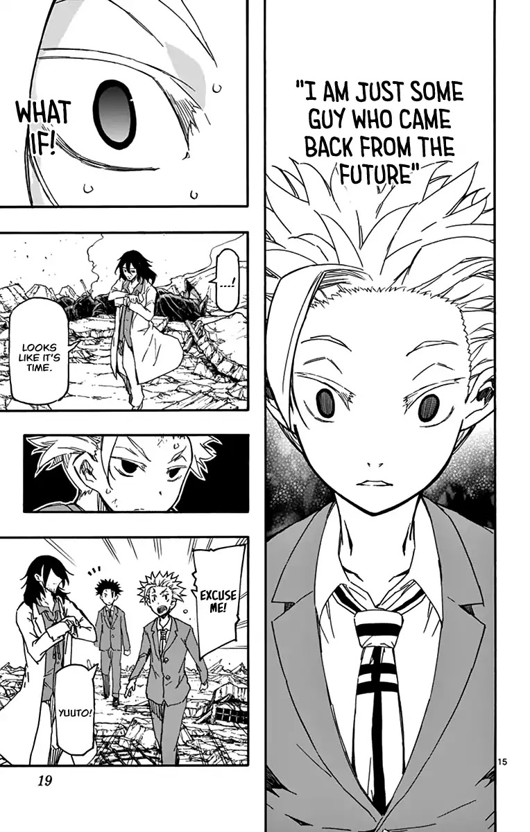 Gofun Go no Sekai Chapter 7 page 18 - Chapter 7: The Man That Came Back from the Future