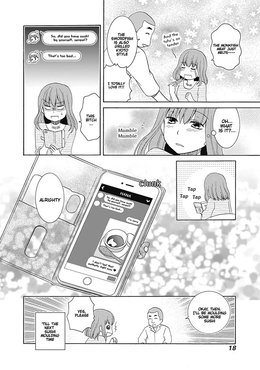 Gohoubi Ohitori Sushi Chapter 1 page 22 - Chapter 1: Sushi Watanabe (Part 1)