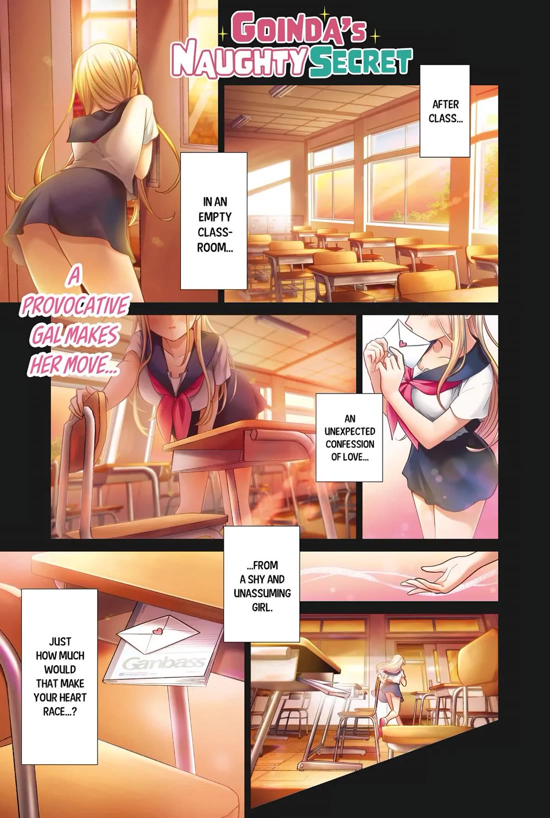 Goinda-san's Naughty Secret Chapter 1 page 1 - Chapter 1: My Desk vs Goinda