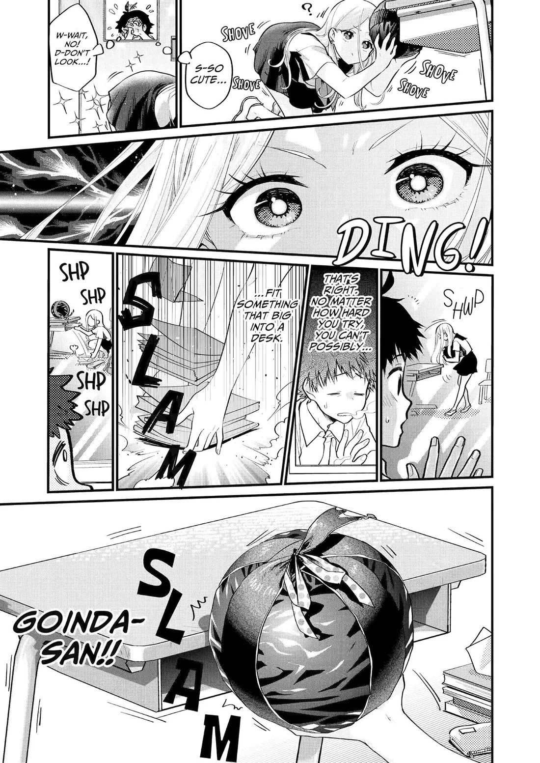 Goinda-san's Naughty Secret Chapter 1 page 12 - Chapter 1: My Desk vs Goinda