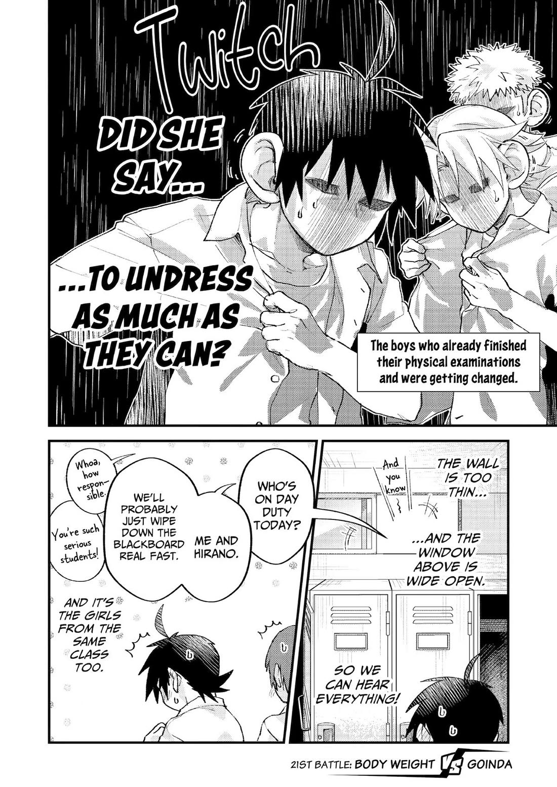 Goinda-san's Naughty Secret Chapter 21 page 2 - Chapter 21: Body Weight vs Goinda