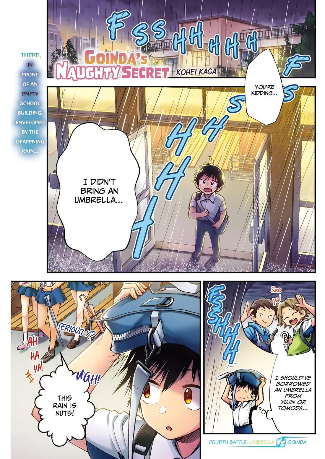 Goinda-san's Naughty Secret Chapter 4 page 1 - Chapter 4: Umbrella vs Goinda