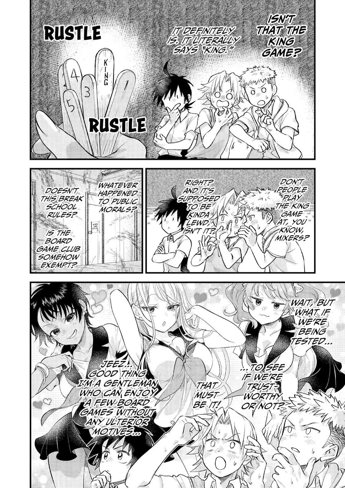 Goinda-san's Naughty Secret Chapter 9 page 6 - Chapter 9: The King Game vs Goinda
