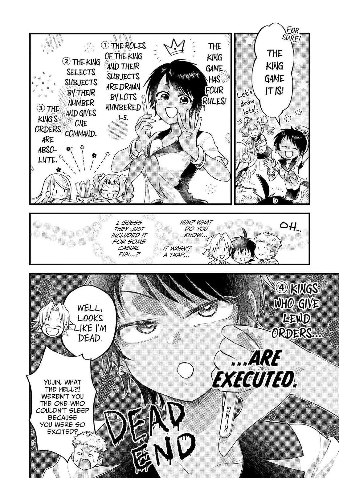 Goinda-san's Naughty Secret Chapter 9 page 8 - Chapter 9: The King Game vs Goinda