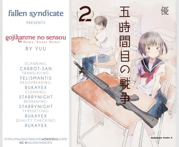 Gojikanme no Sensou - Home, Sweet Home! Chapter 10 page 1 - Chapter 10 : Who Are You