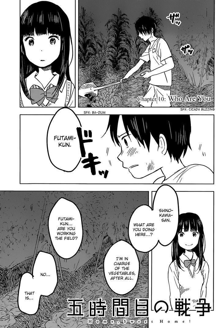 Gojikanme no Sensou - Home, Sweet Home! Chapter 10 page 2 - Chapter 10 : Who Are You