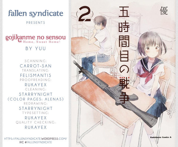 Gojikanme no Sensou - Home, Sweet Home! Chapter 11 page 1 - Chapter 11 : Our Path