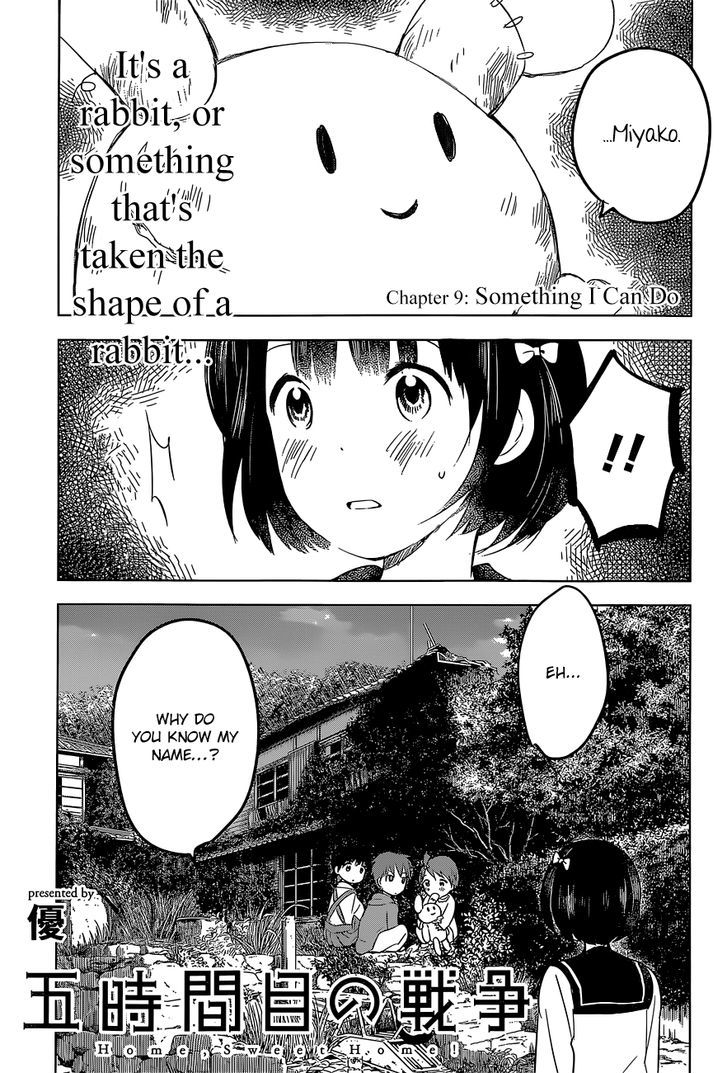 Gojikanme no Sensou - Home, Sweet Home! Chapter 9.2 page 2 - Chapter 9 v2 : Something I Can Do