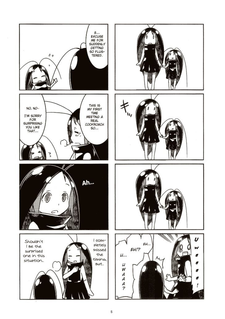 Gokiburi Gijinka Chapter 1.5 page 6 - Chapter 1.5